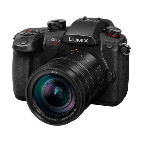 Panasonic Lumix DC-GH5M2LE spegellös Micro Four Thirds digitalkamera med 12-60mm f/2.8-4 objektiv