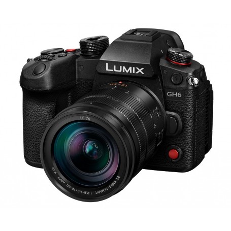 Камера Panasonic Lumix DC-GH6LE Micro Four Thirds с объективом 12–60 мм f/2.8–4