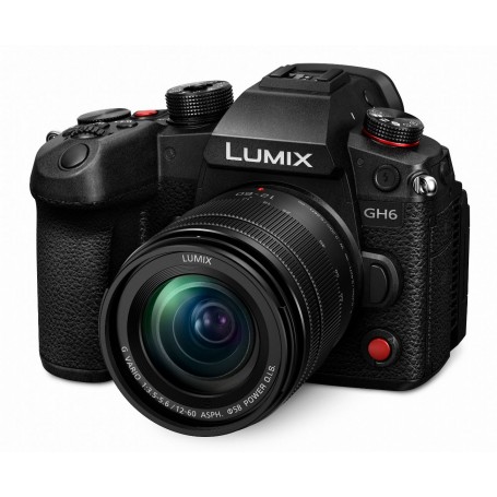 باناسونيك لوميكس DC-GH6ME 25.21MP كاميرا مايكرو فور ثيردز مع عدسة باناسونيك 12-60 مم F3.5-5.6