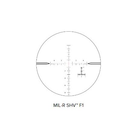 Nightforce SHV 4-14x50 F1 MIL-R .1Mill-rad C557 Riflescope
