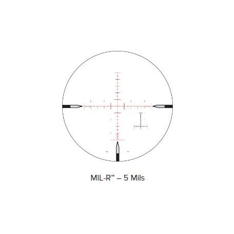 Nightforce ATACR 5-25x56 ZeroStop MIL-R 0.1Mil-rad DigIllum C554 šautuvas