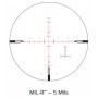 Nightforce ATACR 5-25x56 ZeroStop MIL-R 0.1Mil-rad DigIllum C554 оптичен прицел