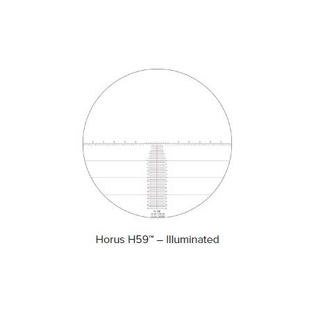 Nightforce ATACR 5-25x56 ZeroStop F1 Horus H59 .1Mil-rad C547 riffelkikkert