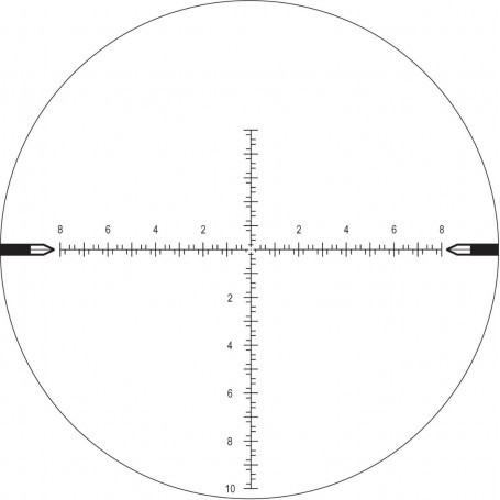 夜视力量 NX8 2.5-20x50 F2 ZeroStop MIL-CF2 0.1毫弧度 C638 步枪瞄准镜