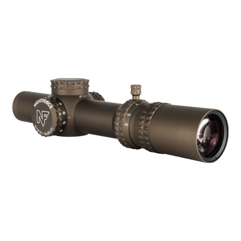 Оптичний приціл Nightforce ATACR 1-8x24 F1 FC-DMx 0.1 мрад DARK EARTH C672