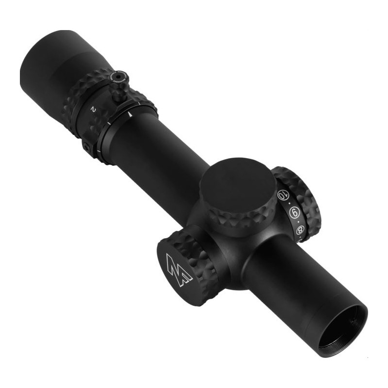 Прицел Nightforce NX8 1-8x24 F1 с крышками, сетка FC-DMX 0,2 мрад, модель C654