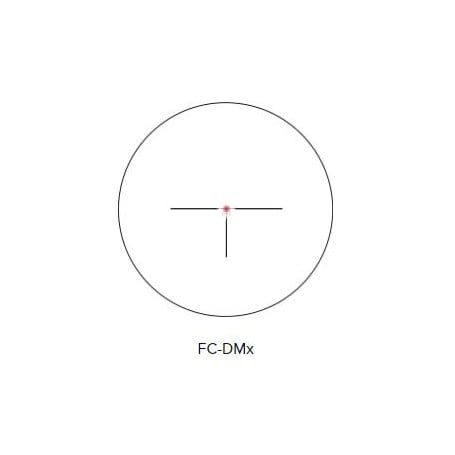 Nightforce NX8 1-8x24 F1 Capped FC-DMX 0.2Mil-rad C654 Riflescope