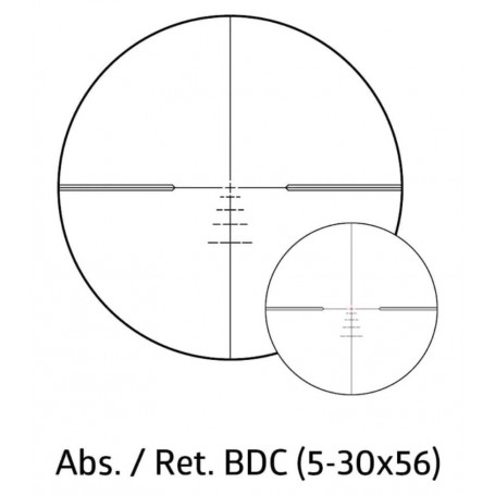 노블렉스 인셉션 5-30x56 BDC 56585 소총 조준경