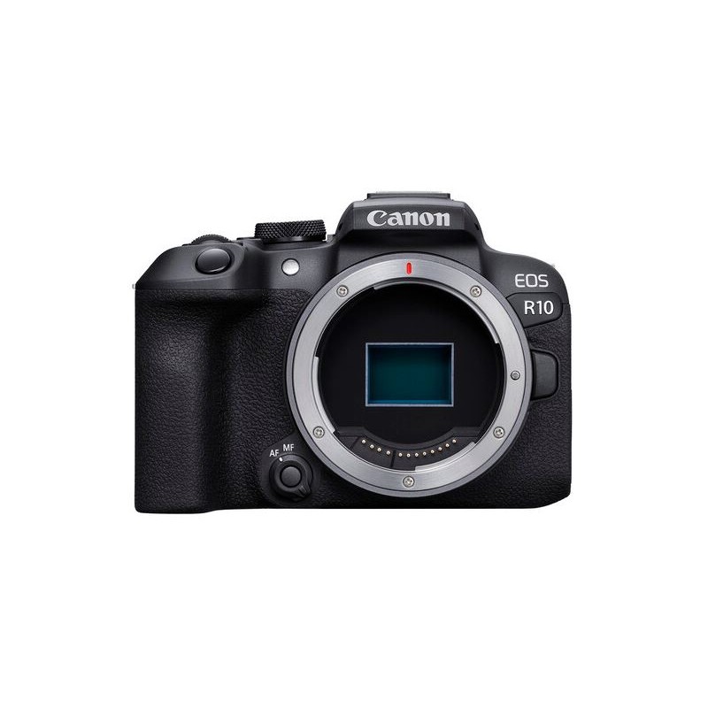دوربین سینمایی بدون آینه کانن EOS R10 با حسگر ۲۵.۵ مگاپیکسل، عکس‌برداری، 4K APS-C CMOS به همراه آداپتور EF-EOS R