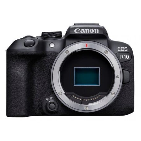 Máy ảnh không gương lật Canon EOS R10 Ảnh tĩnh 25,5MP, Bộ chuyển đổi 4K APS-C CMOS + EF-EOS R