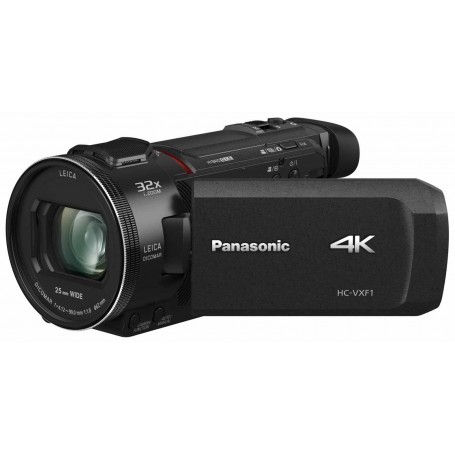 Panasonic Lumix HC-VXF1EG-K UHD 4K videokamera ar dubulto un vairākkameru ierakstu
