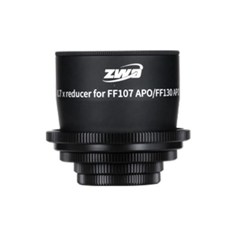 کاهنده ۰.۷ برابری فول‌فریم ZWO F107130RE برای ZWO FF107-APO ۱۰۷ میلی‌متر / FF130-APO ۱۳۰ میلی‌متر