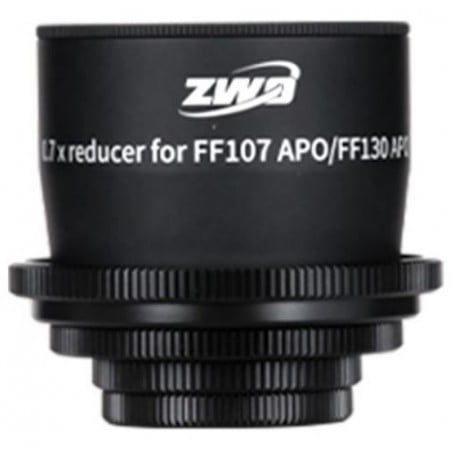 ZWO F107130RE 0,7x peredam full-frame untuk ZWO FF107-APO 107 mm / FF130-APO 130 mm