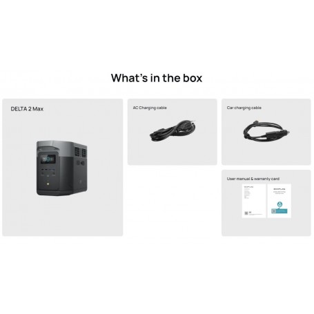 Centrale électrique portable EcoFlow DELTA 2 Max