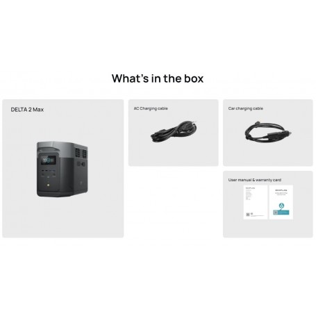 EcoFlow DELTA 2 Max Przenośna Stacja Zasilania