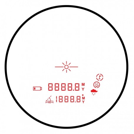 Hawke Frontier LRF 1800 8x42 avcı dürbünü