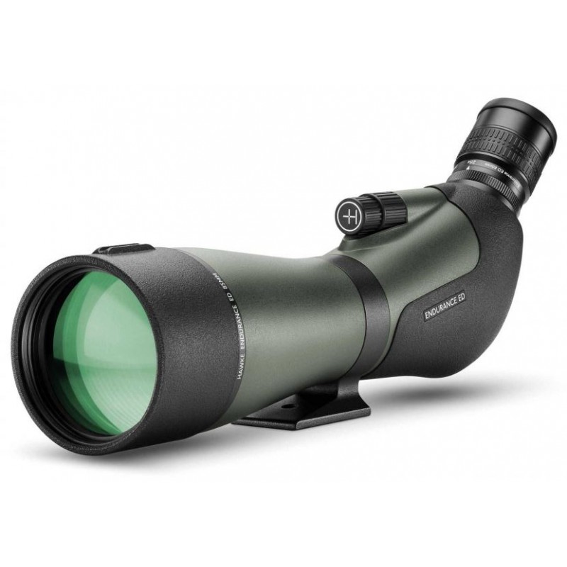 Hawke Endurance ED 25-75x85 spotting scope angled