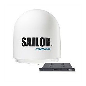 SAILOR 900 VSAT HP di ST120 Radome - sistem antena Ku-Band maritim