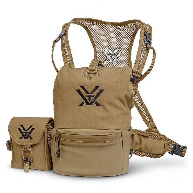 רתמת וורטקס עם נרתיק למשקפות ועדשות עד 56 מ"מ Vortex Glasspak Pro Harness L