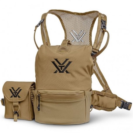 Vortex sele med etui til kikkerter, linser op til 56 mm Vortex Glasspak Pro Harness L
