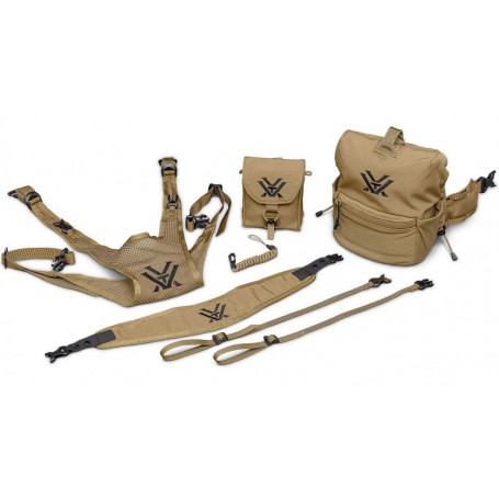 Vortex-sele med fodral för kikare, linser upp till 56 mm Vortex Glasspak Pro Harness L
