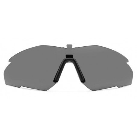 Revision Stingerhawk Eyewear Smoke Large Replacement Lens With Adjustable Nosepiece (4-0152-0102)