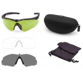 Wersja Stingerhawk Eyewear E2-5 Laser Protective Deluxe Kit / Rozmiar Regular (4-0152-9032) - Okulary