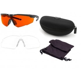 Rewizja Stingerhawk Eyewear FT-2 Laser Protective Essential Kit / Rozmiar Regular (4-0152-0301) - Okulary