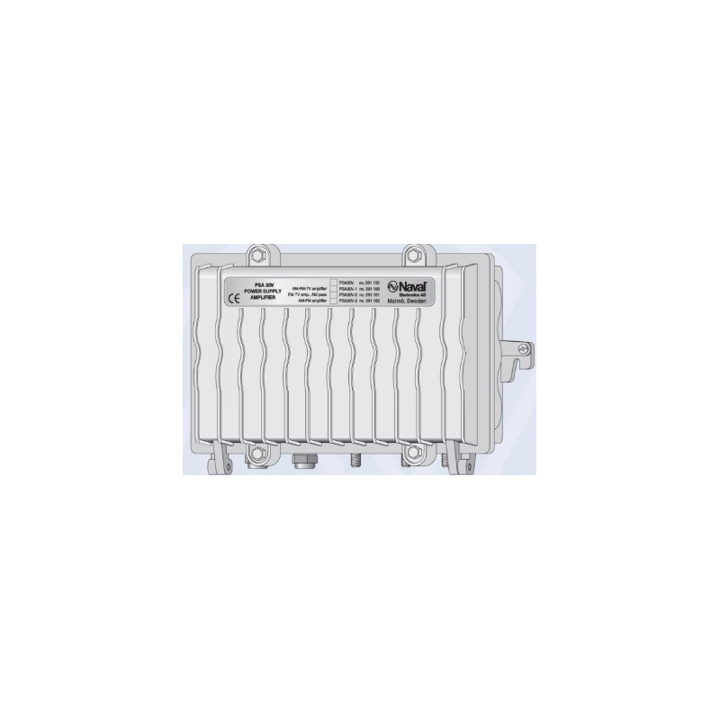 SAILOR पीएसए 30V-4 एंटीना बिजली की आपूर्ति w / Attenuator