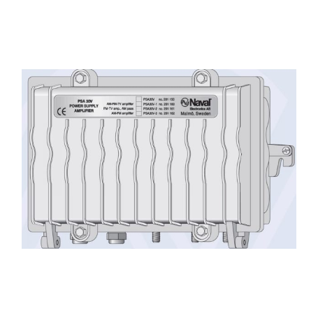 Fuente de alimentación de antena SAILOR PSA 30V-4 con atenuador