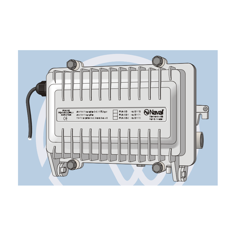 SAILOR PSA 350S/ALC Headend AM-FM-TV হেডএন্ড কমপ্যাক্ট এমপ্লিফায়ার