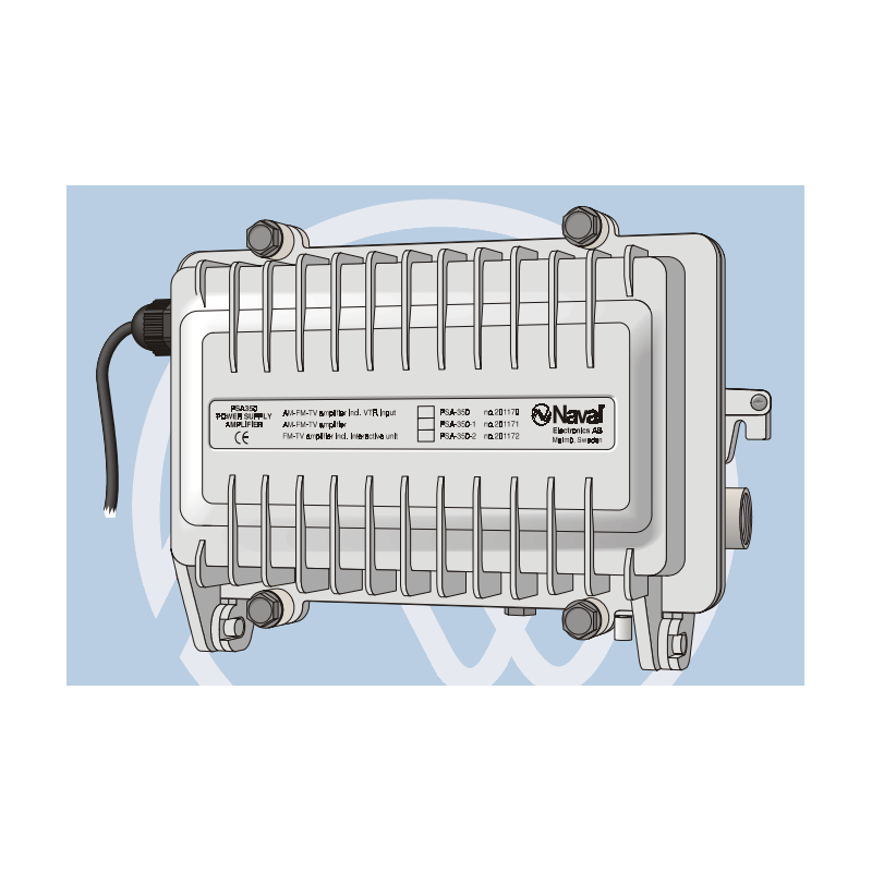 SAILOR PSA 350EQ/ALC Headend  AM-FM-TV Headend Compact Amplifier