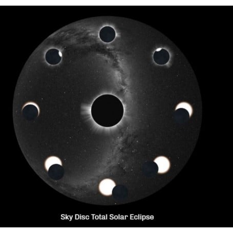 Astrial Total Solar Eclipse - Sega Toys planetarium disc