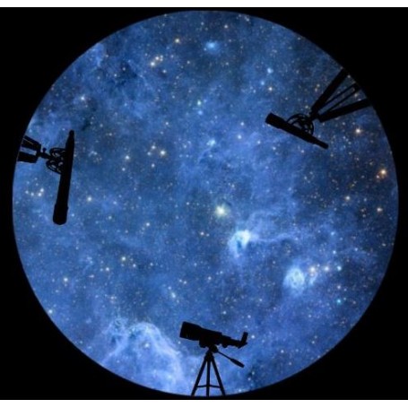 Astrial Disappearing Continent & Galactic Telescopes - Sega Toys planetariumskive