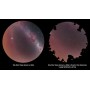 Astrialansicht über La Silla und Atacama Large Millimeter Array – Planetariumsscheibe von Sega Toys