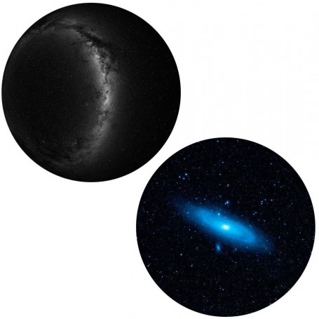 Sega Toys Southern Hemisphere i Warped Andromeda - Sega Toys dwa oryginalne dodatkowe dyski do planetarium