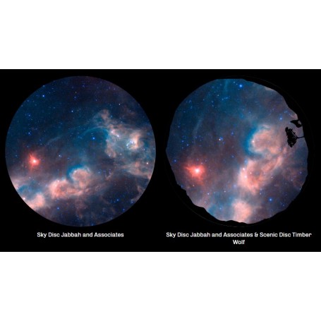 Astrial Jabbah and Associates & Timber Wolf - Piringan planetarium Mainan Sega