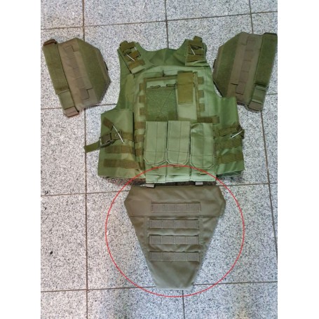Kuloodporne ŚOI Dolny panel brzuszny Klasa IIIA / NIJ 0101.06