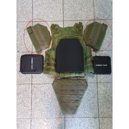 BulletProof PPE Panou mic pentru umăr Clasa IIIA / NIJ 0101.06
