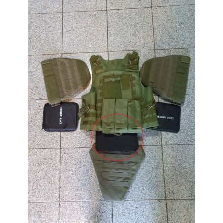 Kurşun Geçirmez KKD Sınıf III balistik plaka/ek