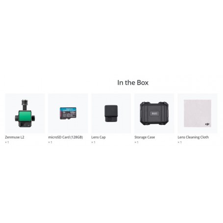 DJI Zenmuse L2（2年DJIケア）LIDARシステム搭載マッピングカメラ