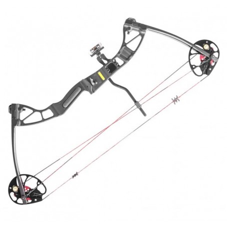 Poe Lang Ek Rex Quad 15-55 lb 28" block bow black (CO-029B)