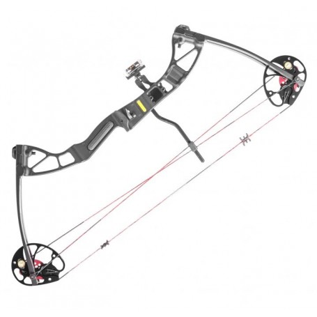 Poe Lang Ek Rex Quad 15–55 lb 28 collu bloks, melns (CO-029B)