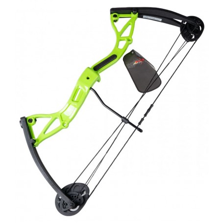 Poe Lang Buster 15-29lb 25" зелен скрипец лък (CO-034E)