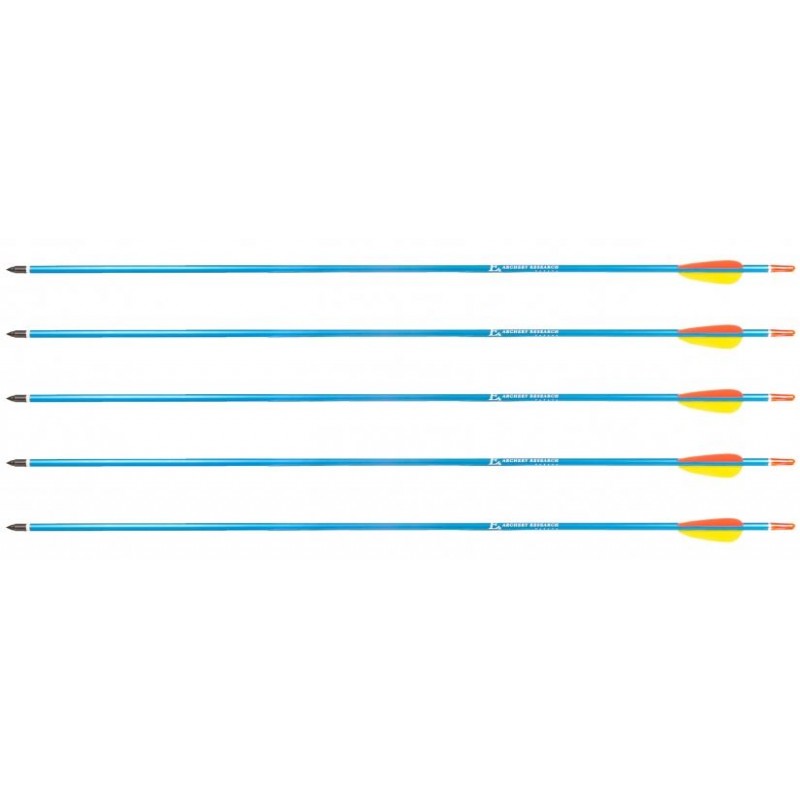 โปหลาอลูมิเนียม ลูกศร 30" แผ่นกรี ชาร์ป น้ำเงิน 5x (D-016-B)