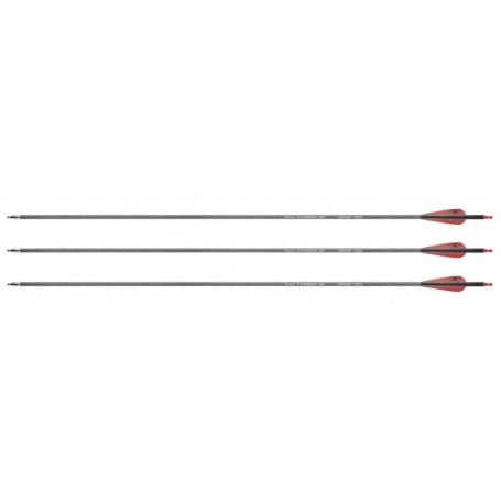 NXG Arrow sợi carbon 30" mục tiêu os đầu mũi tên, 350 sp,3x (2.2353)