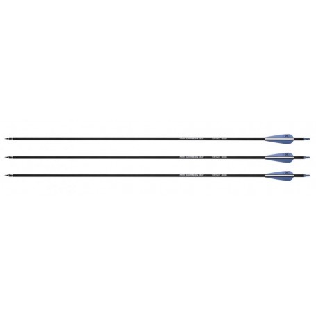 Tarcze NXG Arrow z włókna węglowego, 30" z grotami strzałek, 550 sp, 3x (2.2354)