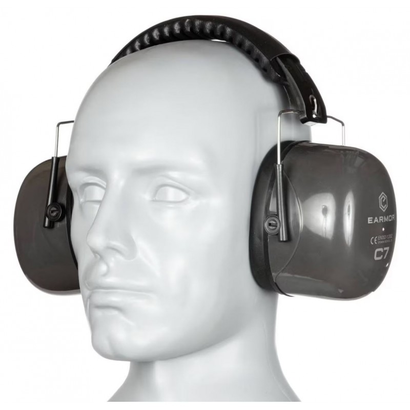 Earmor C7A Παθητικά Προστατευτικά Ακοής - γκρι