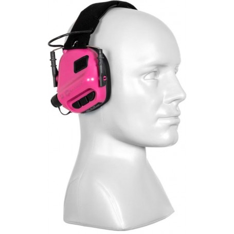 Protecții auditive active Earmor M31 - roz
