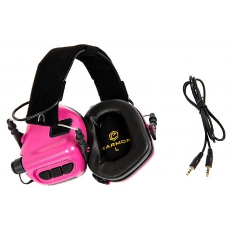 Earmor M31 Active Hearing Protectors - Pink